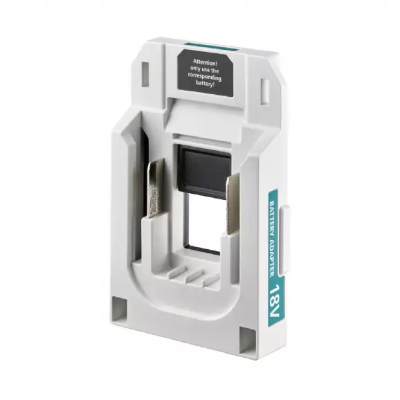 Адаптор за акумулаторна батерия Makita за LASERLINER PowerPlane-Laser 3G 18V, 18V, захват Makita