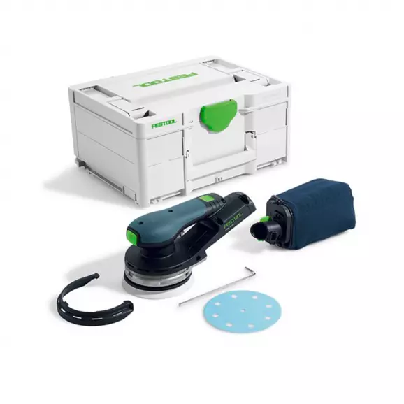 Акумулаторен ексцентършлайф FESTOOL ETSC 2 125-Basic, 18V, -Ah, Li-Ion, 6000-10000об/мин., ф125мм