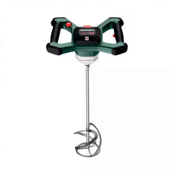 Акумулаторен миксер за строителни смеси METABO RW 18 LTX BL 120-2 Solo, 18V, 4.0-10Ah, Li-Ion, 0-820об/мин, М14, ф120мм, безчетков