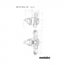 Акумулаторен миксер за строителни смеси METABO RW 18 LTX BL 120-2 Solo, 18V, 4.0-10Ah, Li-Ion, 0-820об/мин, М14, ф120мм, безчетков - small, 264347