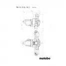 Акумулаторен миксер за строителни смеси METABO RW 18 LTX BL 140-2 Solo, 18V, 4.0-10Ah, Li-Ion, 280-610об/мин, М14, ф140мм, безчетков - small, 264352
