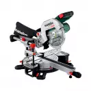 Акумулаторен настолен потапящ циркуляр METABO KGS 18 LTX BL Solo, 18V, 4.0-10Ah, Li-Ion, ф216х30мм, безчетков, с изтегляне - small