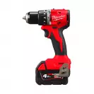 Акумулаторен ударен винтоверт MILWAUKEE M18 BLPDRC-422C, 18V, 2.0/4.0Ah, Li-Ion, 60.5Nm, безчетков - small, 265466