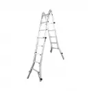 Алуминиевa стълба KRAUSE TELE VARIO 4x5, 3000/3900/6050мм(на стълбата), многофукционална, сгъваема, 150кг. - small