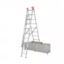 Алуминиевa стълба KRAUSE Tribilo 3х8, 3350/4400/6050мм, трираменна, професионална, 150кг. - small, 263482