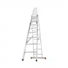 Алуминиевa стълба KRAUSE Tribilo 3х9, 3850/4950/6850мм, трираменна, професионална, 150кг. - small, 263488