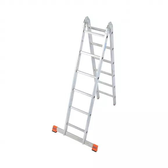 Алуминиевa стълба KRAUSE TRIMATIC 2х6, 3050/4400мм(на стълбата), двустранна, за проф. употреба, 225кг.