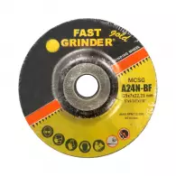 Диск карбофлексов FEN MCSG Industrial INOX 125х7.0х22.23мм, за шлайфане на метал, неръждаема стомана A24N