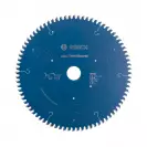 Диск с твърдосплавни пластини BOSCH 254/2.6/30 Z=80, за рязане на дървесина, алуминий, пластмаса, ламинат - small