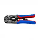Клещи кримпващи KNIPEX 190мм, RJ45, двуцветни-двукомпонентни дръжки - small, 264997