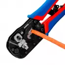 Клещи кримпващи KNIPEX 190мм, RJ45, двуцветни-двукомпонентни дръжки - small, 264999