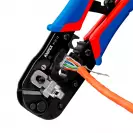Клещи кримпващи KNIPEX 190мм, RJ45, двуцветни-двукомпонентни дръжки - small, 265000
