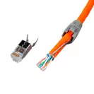 Клещи кримпващи KNIPEX 190мм, RJ45, двуцветни-двукомпонентни дръжки - small, 265002