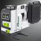 Линеен лазерен нивелир LASERLINER PowerPlane-Laser 3G Multi-18V, 3 лазерни линии, точност 2mm/10m, автоматично - small, 263678