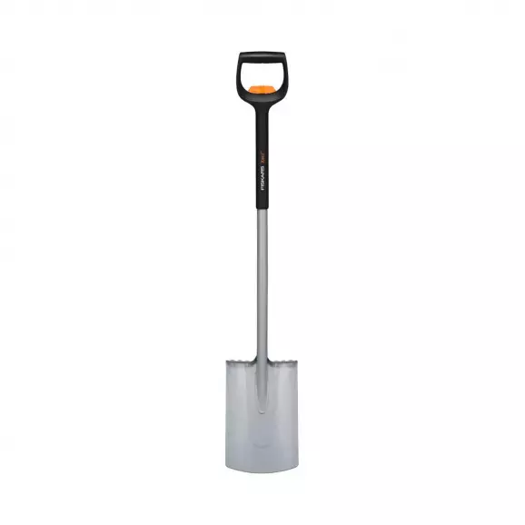 Лопата права с телескопична дръжка FISKARS Xact