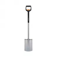 Лопата права с телескопична дръжка FISKARS Xact