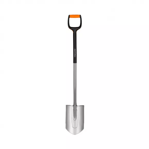 Лопата права заострена с дръжка FISKARS Xact 1200мм