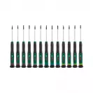 Отвертки комплект BOSCH 13части, PH, SB, TX, шестостен, двукомпонентна дръжка - small, 261730