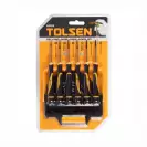 Отвертки комплект TOLSEN 8части, PH, SB, двукомпонентна дръжка - small, 265416