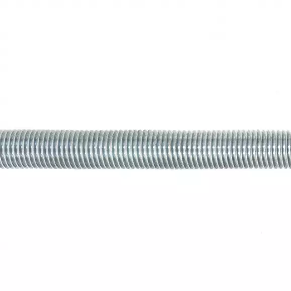 Шпилка VALENTA DIN976 M3x1000mm, кл.4.8, Zn, 100бр. в пакет