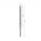 Свредло BOSCH 5X 13x210/150мм, за бетон и армиран бетон, HM, 4 режещи ръба, SDS-plus - small, 264743