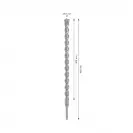 Свредло BOSCH 5X 22x450/400мм, за бетон и армиран бетон, HM, 4 режещи ръба, SDS-plus - small, 264632