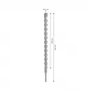 Свредло BOSCH 5X 24x450/400мм, за бетон и армиран бетон, HM, 4 режещи ръба, SDS-plus - small, 264641