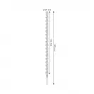 Свредло BOSCH 5X 25x600/550мм, за бетон и армиран бетон, HM, 4 режещи ръба, SDS-plus - small, 264707