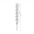 Свредло BOSCH 5X 28x250/200мм, за бетон и армиран бетон, HM, 4 режещи ръба, SDS-plus - small, 264710