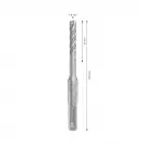 Свредло BOSCH 5X 7.0x110/50мм, за бетон и армиран бетон, HM, 4 режещи ръба, SDS-plus - small, 264621