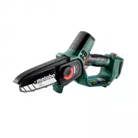 Трион верижен акумулаторен METABO MS 18 LTX 15, 18V, 2.0-10Ah, Li-Ion, 15см