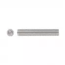 Винт стопорен неръждаем INOX MARE DIN913 А2 5х8мм, с плосък връх, с вътрешен шестостен, 500бр. в кутия - small, 262561