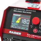 Заваръчен инверторен апарат RAIDER RD-LMIW220, 20-180A, 230V, 1.6-5.0мм - small, 265509
