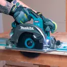 Акумулаторен циркулярен трион MAKITA HS004GM202U, 40V, 4.0Ah, Li-Ion, ф190мм, безчетков - small, 271988