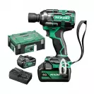 Акумулаторен гайковерт ударен HITACHI/HIKOKI WR18DH, 18V, 5.0Ah, Li-Ion, 1/2