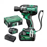 Акумулаторен гайковерт ударен HITACHI/HIKOKI WR18DH, 18V, 5.0Ah, Li-Ion, 1/2