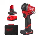 Акумулаторен гайковерт ударен MILWAUKEE M12 FCIWF38G3-502X, 12V, 5.0Ah, Li-Ion, 542Nm, 3/8