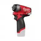 Акумулаторен гайковерт ударен MILWAUKEE M12 FIW14-0, 12V, 2.0-6.0Ah, Li-Ion, 1/4