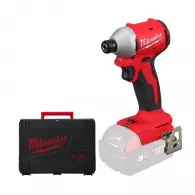 Акумулаторен гайковерт ударен MILWAUKEE M18 BLIDR-0X, 18V, 2.0-12Ah, Li-Ion, 190Nm, 1/4