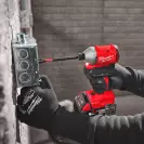 Акумулаторен гайковерт ударен MILWAUKEE M18 BLIDR-502X, 18V, 5.0Ah, Li-Ion, 190Nm, 1/4