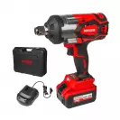 Акумулаторен гайковерт ударен RAIDER RDI-IBW06, 20V, 4.0Ah, Li-Ion, 3/4
