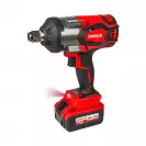 Акумулаторен гайковерт ударен RAIDER RDI-IBW06, 20V, 4.0Ah, Li-Ion, 3/4