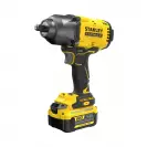 Акумулаторен гайковерт ударен STANLEY SFMCF940M1, 18V, 4.0Ah, Li-Ion, 1/2