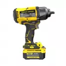 Акумулаторен гайковерт ударен STANLEY SFMCF940M1, 18V, 4.0Ah, Li-Ion, 1/2