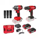 Акумулаторен комплект RDP-PCD20&PBIW20 Set, 20V, 2.0Ah, Li-Ion - small