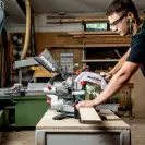 Акумулаторен настолен потапящ циркуляр METABO KGS 18 LTX BL 254 Solo, 18V, 4.0-10Ah, Li-Ion, ф254х30мм, безчетков, с изтегляне - small, 265626