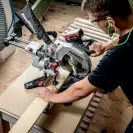 Акумулаторен настолен потапящ циркуляр METABO KGS 18 LTX BL 254 Solo, 18V, 4.0-10Ah, Li-Ion, ф254х30мм, безчетков, с изтегляне - small, 265627