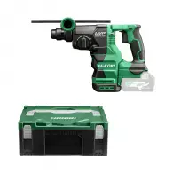 Акумулаторен перфоратор HITACHI/HIKOKI DH3628DA-W2Z, 36V, 2.5-4.0Ah, Li-Ion, SDS-plus, 3.2J, безчетков 