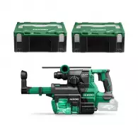 Акумулаторен перфоратор HITACHI/HIKOKI DH3628DA-W3Z, 36V, 2.5-4.0Ah, Li-Ion, SDS-plus, 3.2J, безчетков 