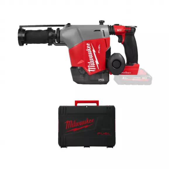 Акумулаторен перфоратор MILWAUKEE M18 FHAFOH16-0X, 18V, 2.0-12.0Ah, Li-Ion, SDS-plus, 2.3J, безчетков